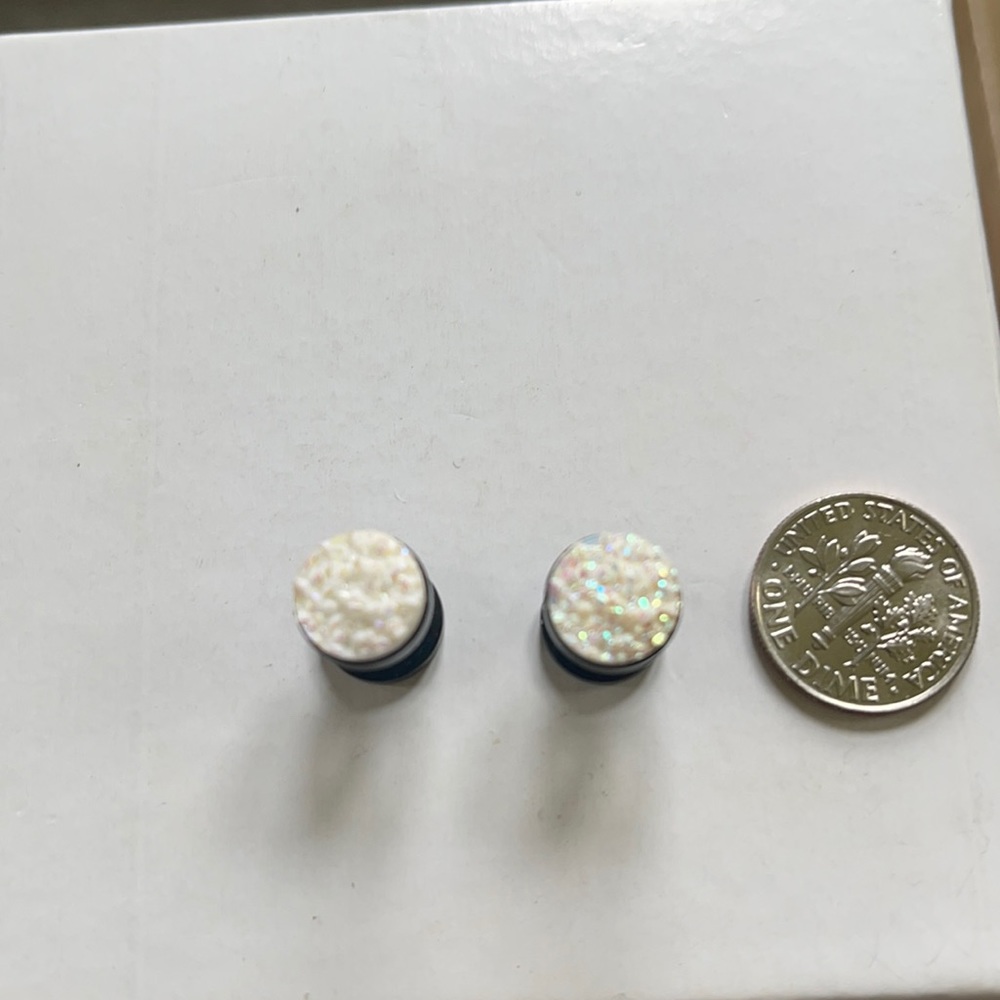 Sparkle druzy earrings NEW